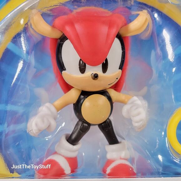 Jakks Pacific Sonic the Hedgehog Mighty with Gold Ring 2.5" Collectible New - Picture 5 of 6